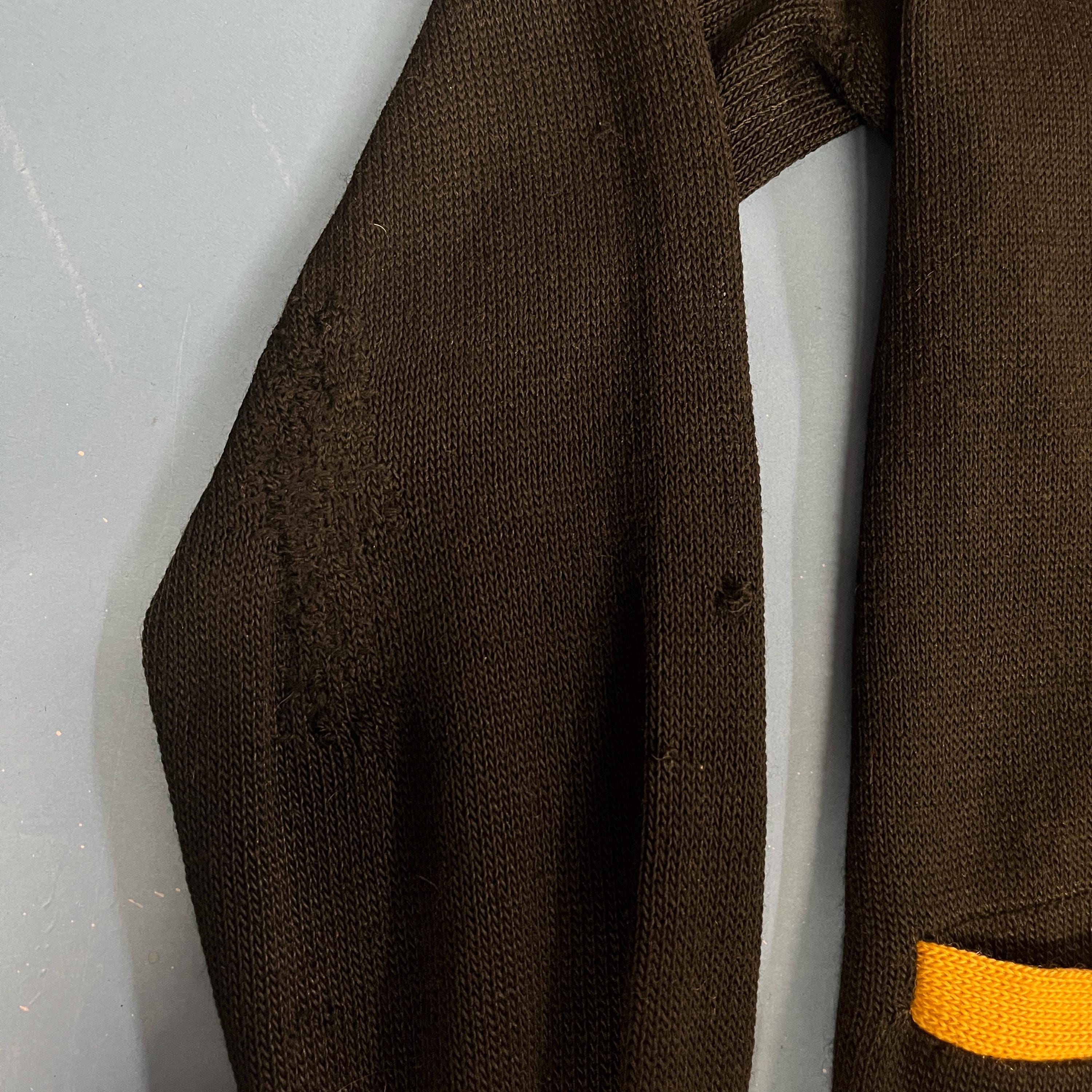 Dry Bones Lettered Cardigan