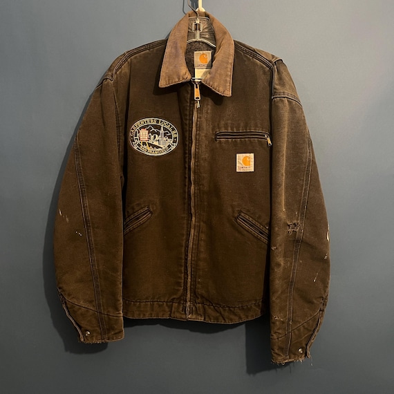 100％の保証 Jacket Detroit Carhartt // 2000's Vintage // Lined Blanket ジャケット・アウター