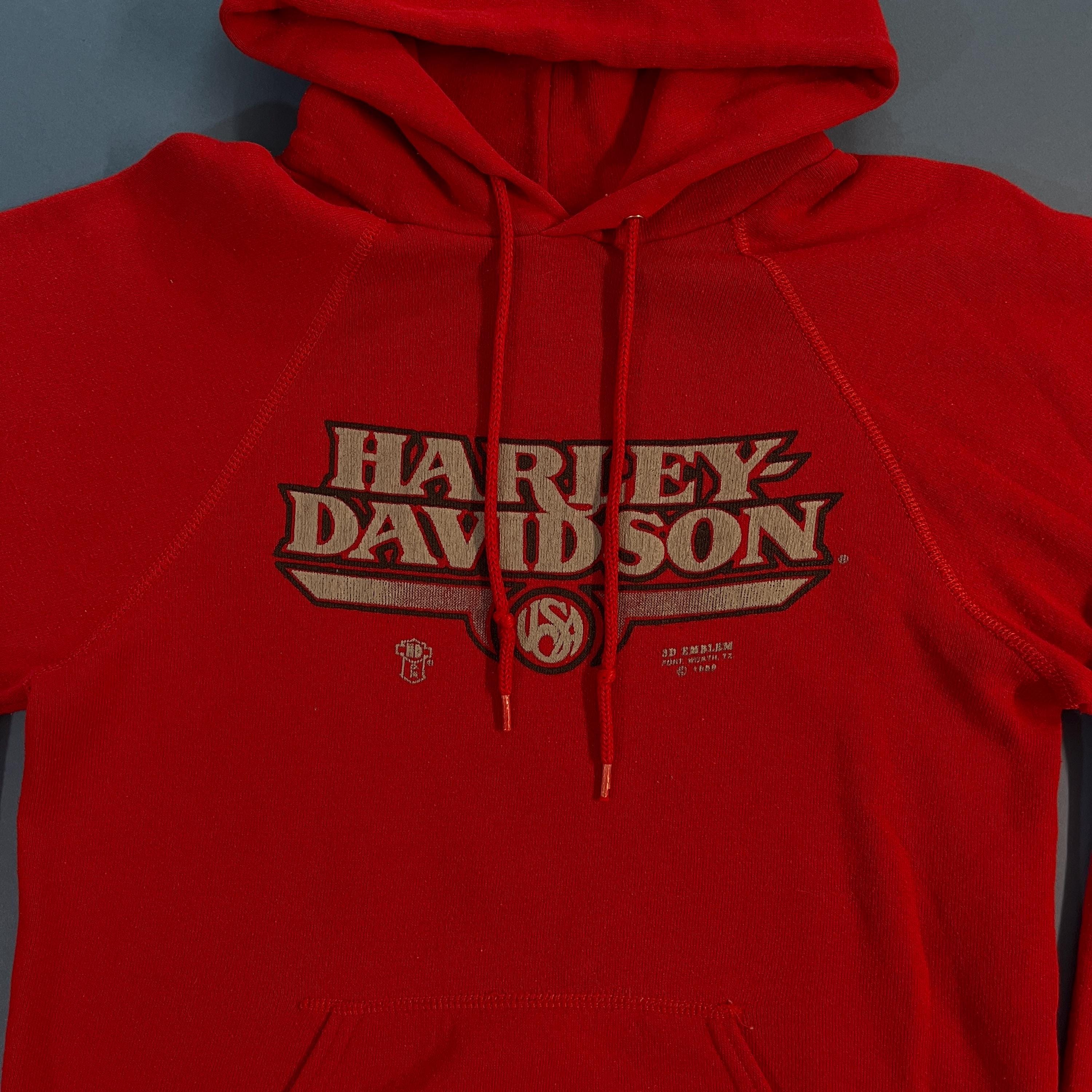 Vintage 1980's Harley Davidson Bellingham Washington Hoodie