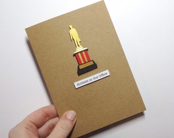 Personalised The Office Dundie Award Greetings Card