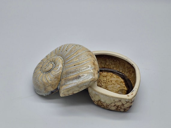Nautilus Shell Trinket Box with Lid - image 2