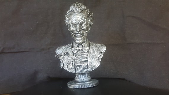 Le Joker Gotham Clown Prince Du Crime Buste Buste Du Joker Juré 3d Imprimé Joker Buste Batman Statue De Joker - 