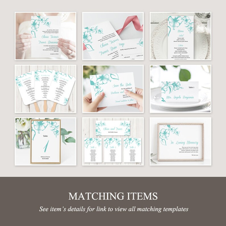 Destination Wedding Program Template hawaii | Etsy