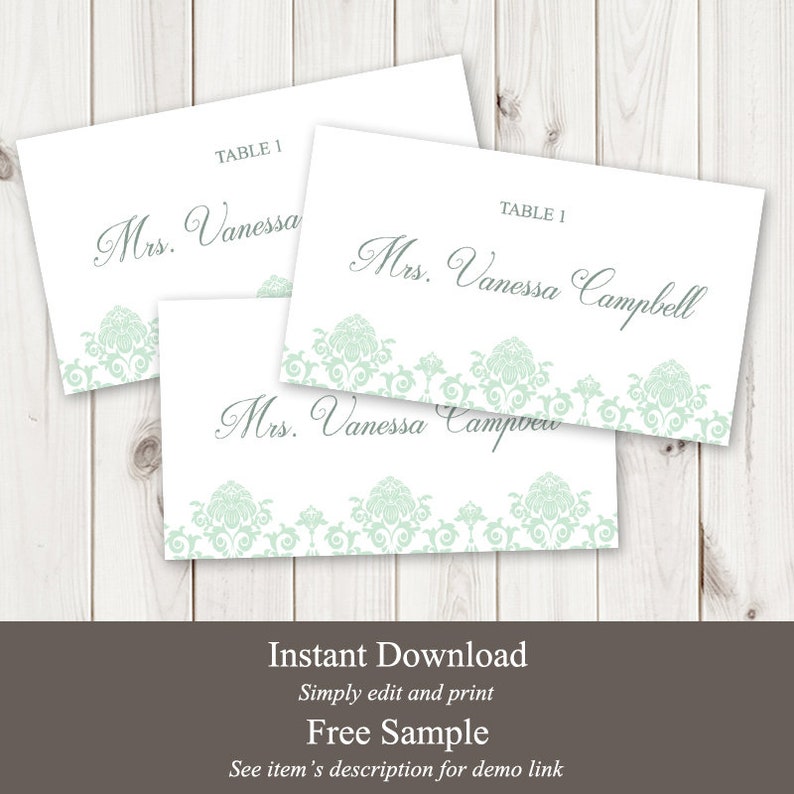 place card templates for mac place card templates for mac