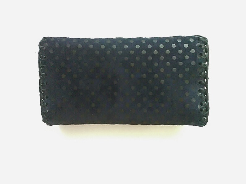 Unique wallet Leather wallet with flowers Polka dot wallet Leather wallet Gift for her Leather pouche. Handmade wallet Wedding wallet