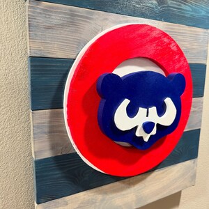 Ohio State 3D wooden sign.