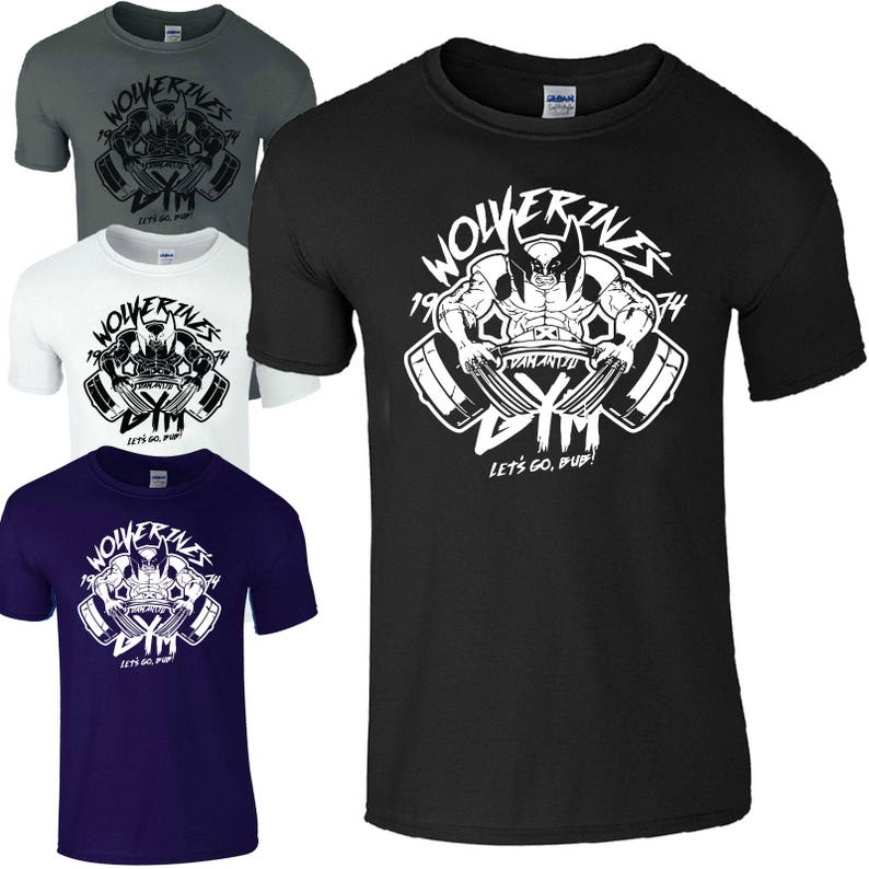 gym printed t shirts