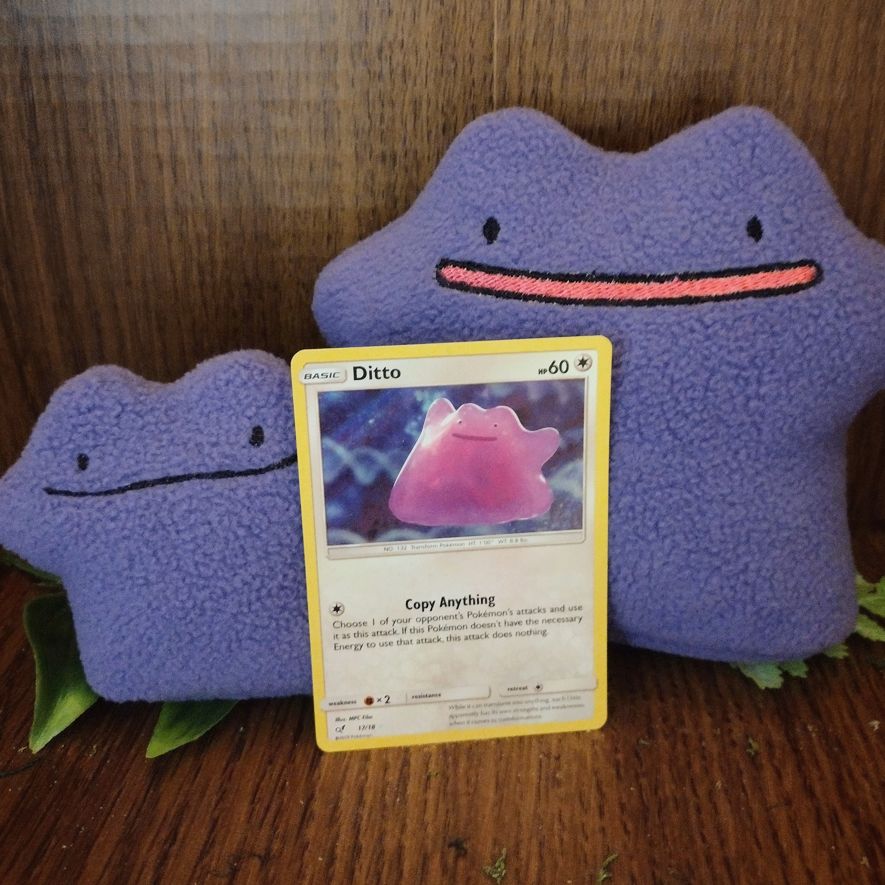 Ditto Plush Pokémon fit  Authentic Japanese Pokémon Plush