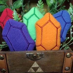 Pluche verzwaard roepie - op Zelda geïnspireerde knuffel