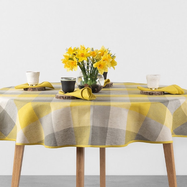 Oval Tablecloth Etsy
