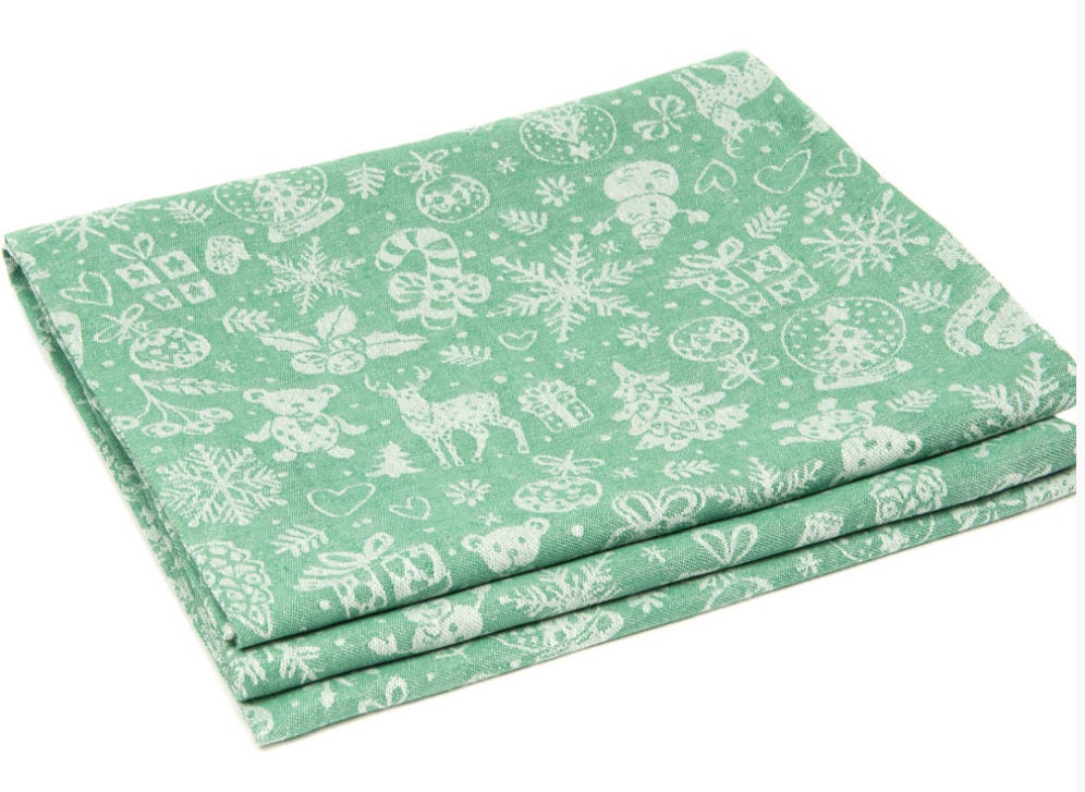 Nappe En Lin De Noël,
