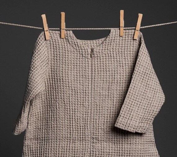 linen baby sleeping bag