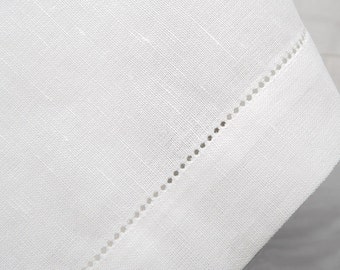 White Linen Tablecloth, Linen Tablecloth, Linen table top, Linen table cover,  Wedding Tablecloth