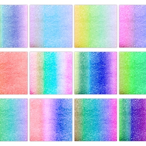 Shiny Rainbow Glitter Digital Paper Graphic by Rizu Designs · Creative  Fabrica