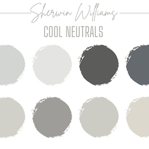 Sherwin Williams Cool Neutral Paint Colors