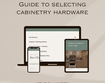 Cabinetry Hardware Made Easy | kitchen renovation guide
