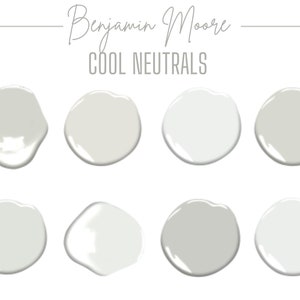 Benjamin Moore Cool Neutral Paint Colors
