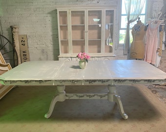Shabby Chic Dining Table Etsy