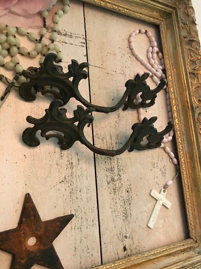 Painted Cottage Prairie Chic Vintage French Provincial Drawer Pulls French Hardware P179