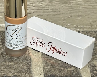 Langhoudende, matte vloeibare foundation met volledige dekking