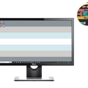Demiboy Pride Flag Desktop Wallpaper