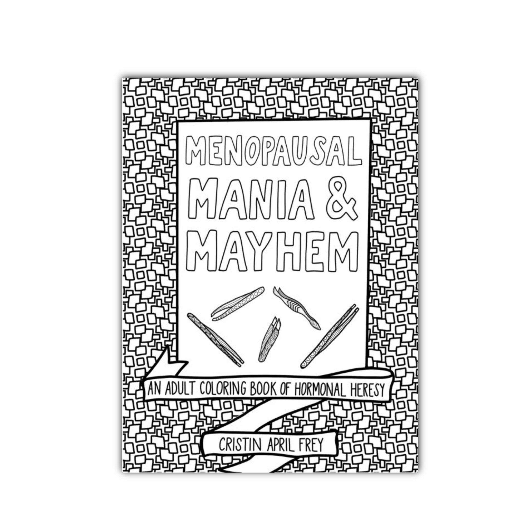 MOOD SWING MANIA: Coloring Book For Women