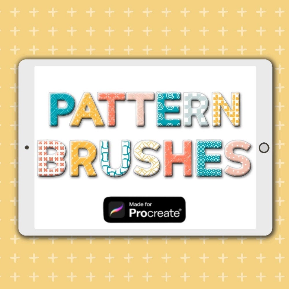 Liner Pens Zendoodle Procreate Brushes for iPad Pattern Brushes