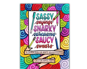 Curse Word Coloring Book: Sassy Snarky Swears, Adult Humor (PDF Download) Mature