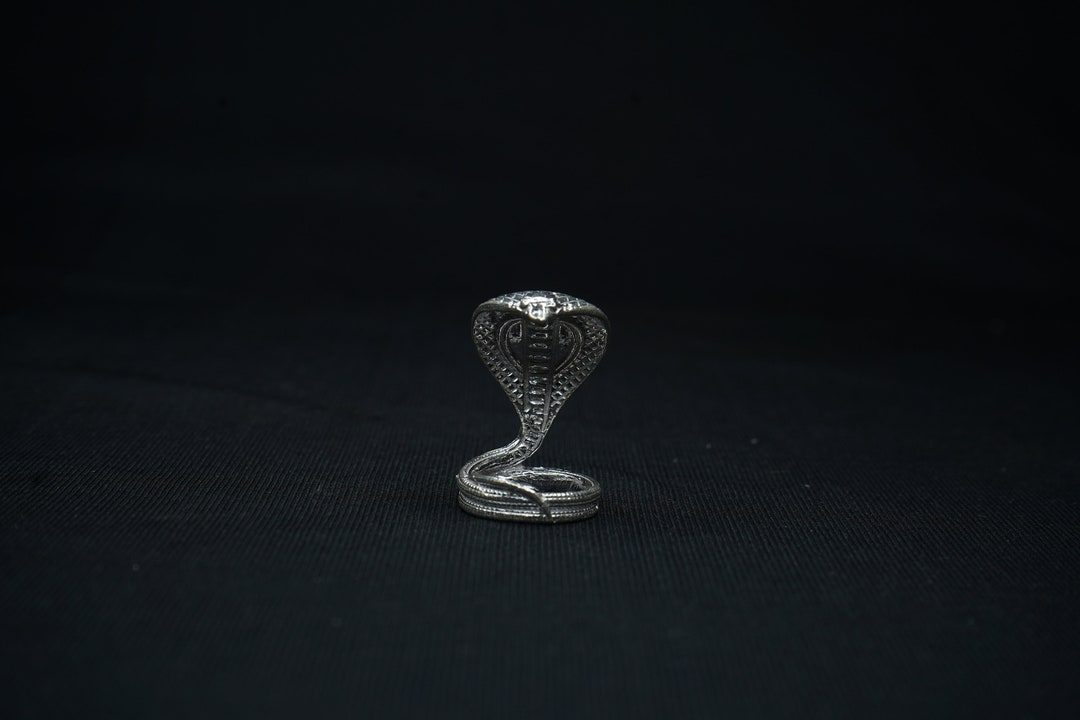 Serpent Nag Naag En Argent Pur Pour Puja Shiva Lingam, 5,3g, Longueur 4,5cm, Neuf