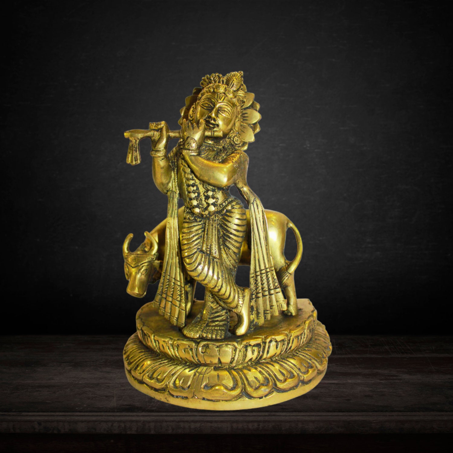 Brass Round Agarbatti Stand 136gm, brass pooja items, brass Incense Sticks  Stand, brass Agarbatti Holder, Indian puja items 