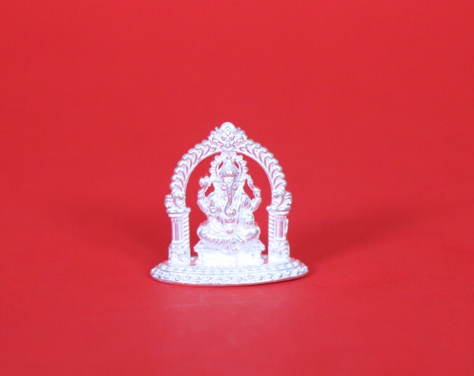 Pure Silver Keertimukha Ganesh Ganesh Statue Silver Ganesh Etsy