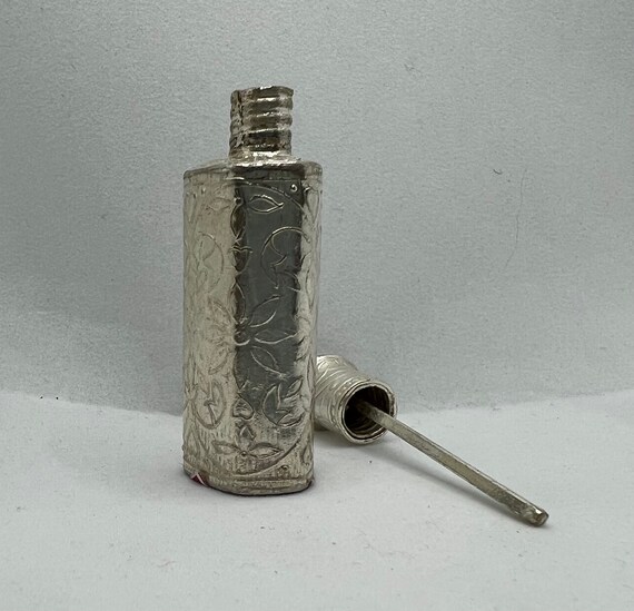 Buy Pure Silver Attar Oud Bottle 20 Grams Vintage Perfume Attar