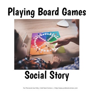 Social Story: Playing Board Games