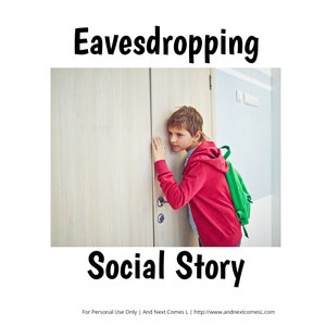 Social Story: Eavesdropping