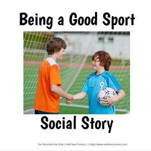 Social Story: Being a Good Sport