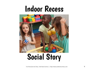 Social Story: Indoor Recess