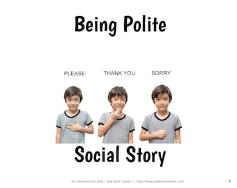 Social Story: Being Polite