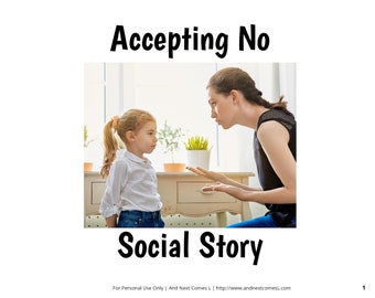 Social Story: Accepting No