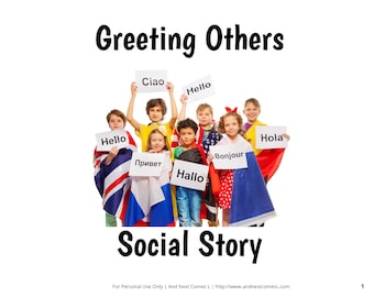 Social Story: Greeting Others