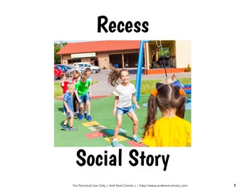 Social Story: Recess