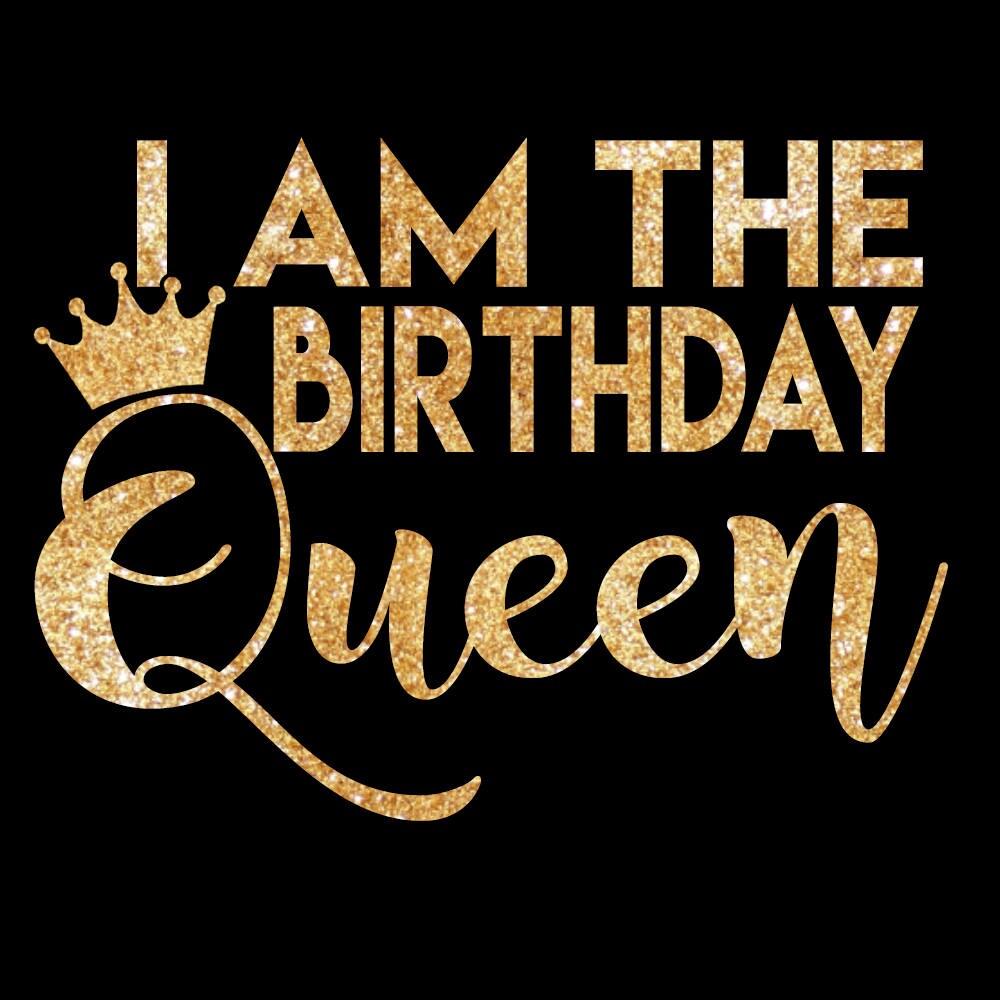 Birthday Queen Iron on Party Iron Ons DIY // Birthday Girl