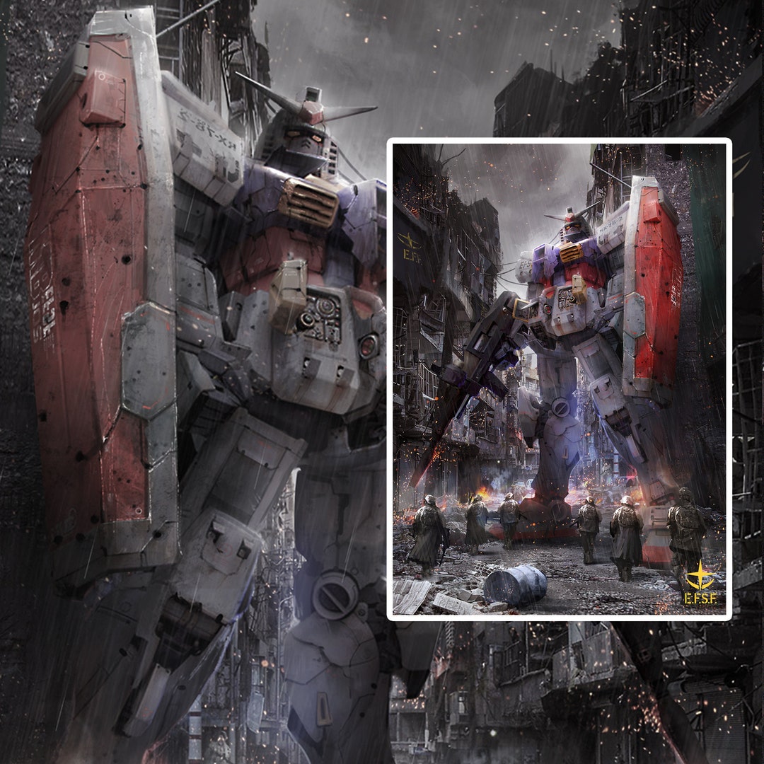The RX-78-2 Gundam Art Print // Daniel Kamarudin - Etsy The RX-78-2 Gundam Art Print // Daniel Kamarudin - Etsy