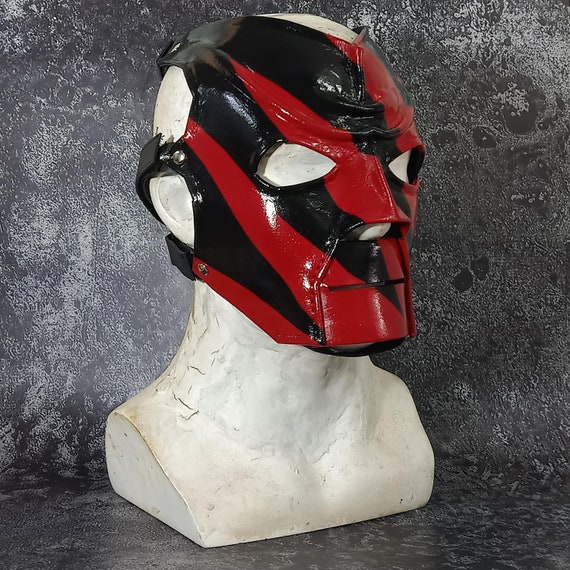 Kane Old School Plastic Costume Mask