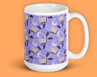 Caneca de café ACOTAR Night Court: xícara de cerâmica literária