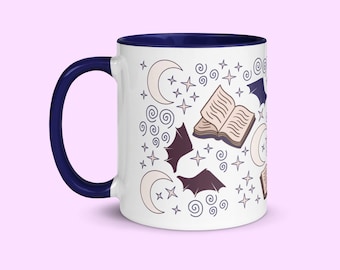 ACOTAR Mug with Dark Blue Color Inside 11oz