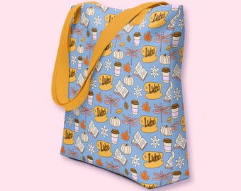 Gilmore Girls Tote Bag: Stars Hollow Pattern