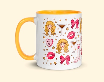 Sabrina C inspired Mug with Orange Color Inside 11oz