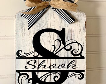 Decorative Wooden Board - Personalized Wall Decor - Kitchen Decor - Wooden Cutting Board - Decoration- Housewarming Gift