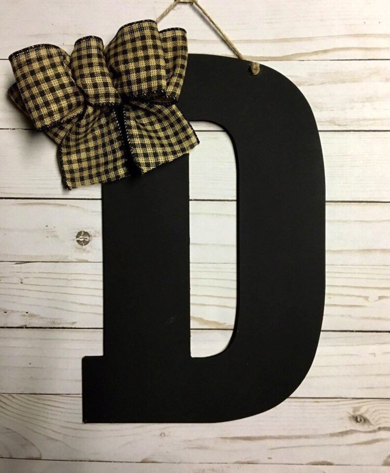 Front Door Hangers Monogram Letters Hanger
