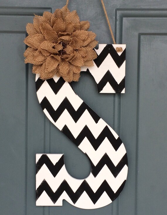 Front Door Hanger Initial Monogram